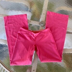 Ultra low waist Lululemon Pink Leggings